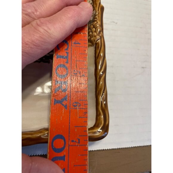 "Snow Valley" serving plate/plater by St. Nicholas Square - Picture 8 of 8